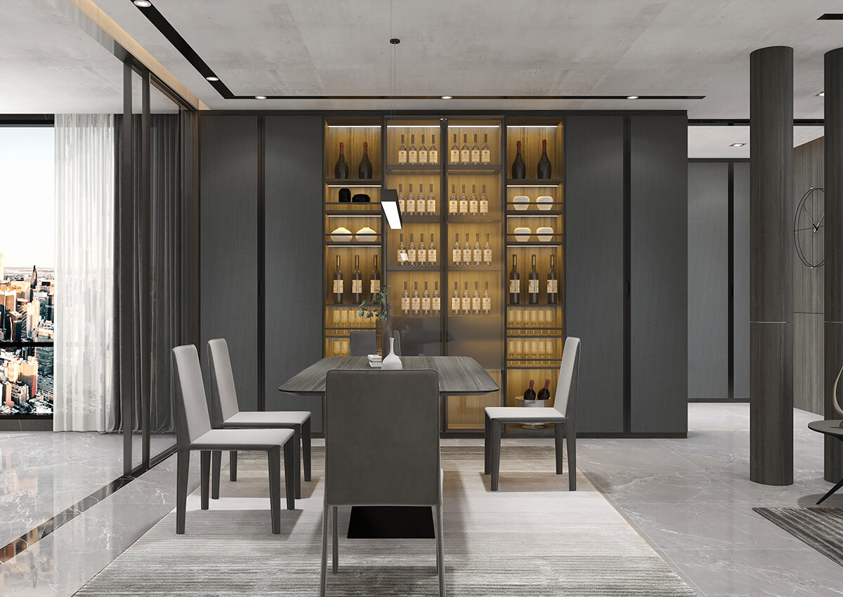 不銹鋼酒柜定制